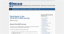Desktop Screenshot of misosurvey.org