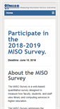 Mobile Screenshot of misosurvey.org